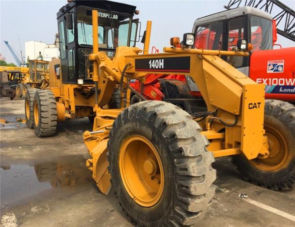 Secondhand Cat Motor Grader 140K Good Quality But Low Price, Caterpillar Motor