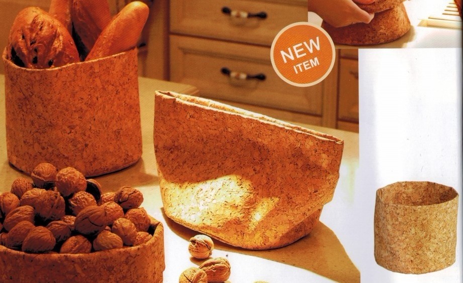 FSC Multifunctional Cork Storage Bag Tearproof 24.5*10cm For Food Fruit Book