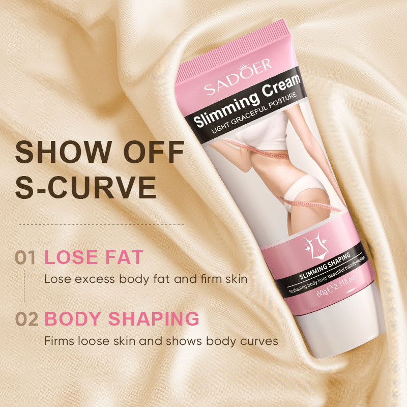 Women Bodycare Cosmetics Heated Weight Loss Fat Burn Hot Natural Beauty Slimming Cream