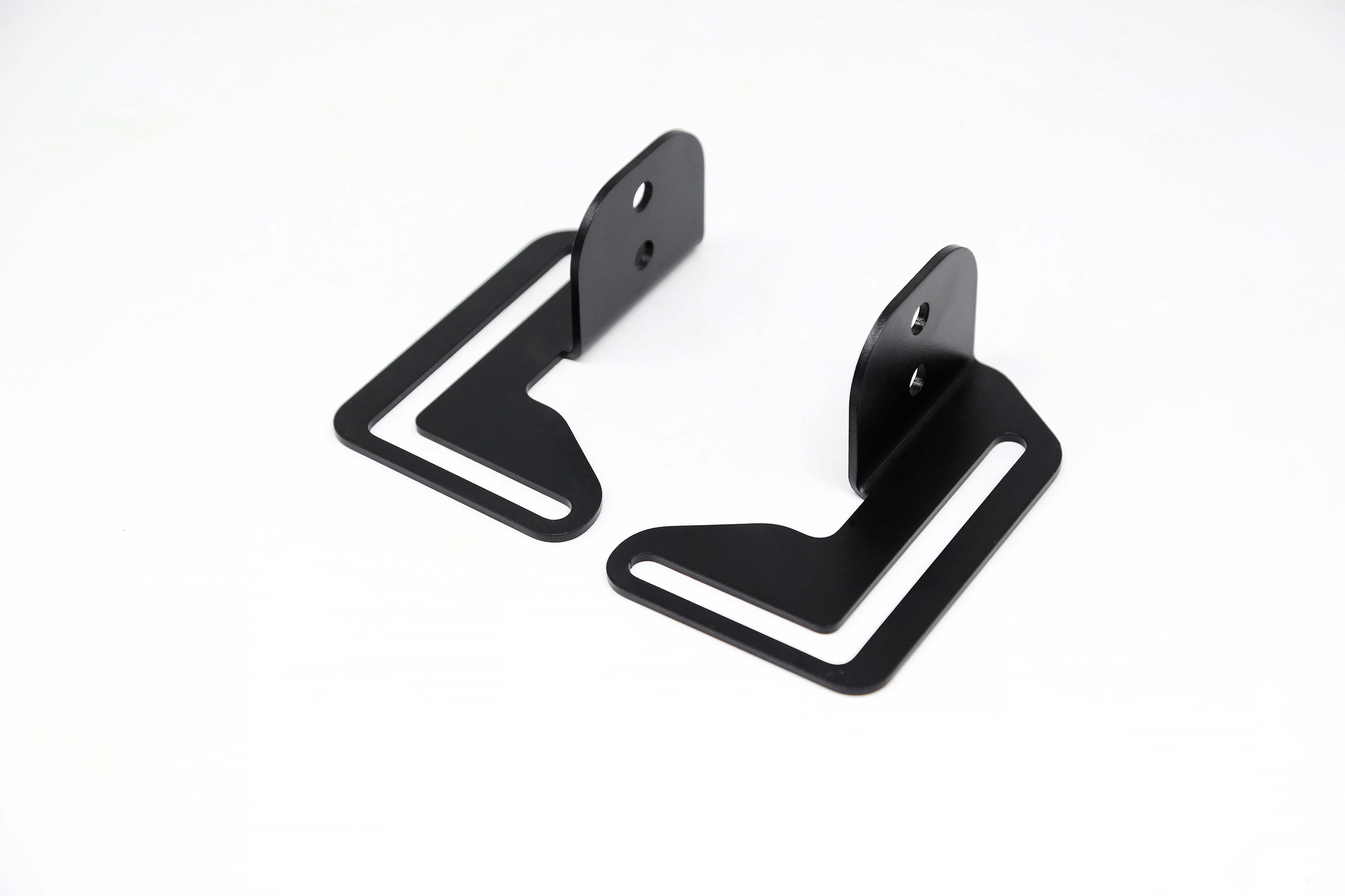 Universal UTV Light Bar Mount Aluminium Side Pillar Brackets For Spot Work Light