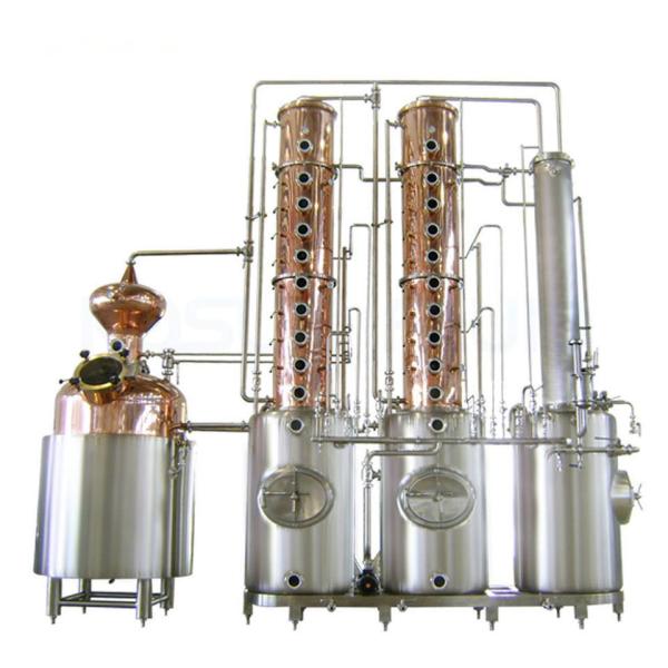 Commercial Whisky Vodka Alcohol Distillation Equipment with Customizable