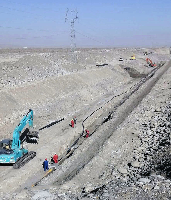 Reinforced Polyethylene Water Pipe Composite Anti Static Plastic