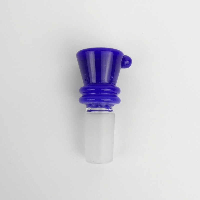 Thick Bong Spare Parts Glass Bong Slides With Handle Bowl Funnel Male Hourglass