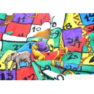 Reactive Large Snakes And Ladders Game Beach Towel Printing 400gsm