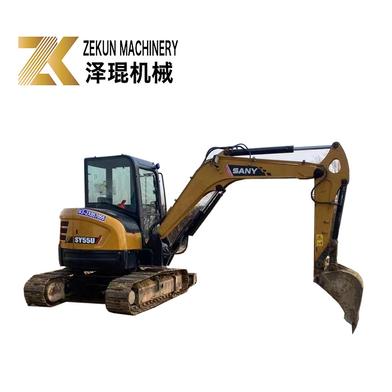 SANY SY55U 5.5T Used Mini Excavator With Other Hydraulic Pump In Good Condition