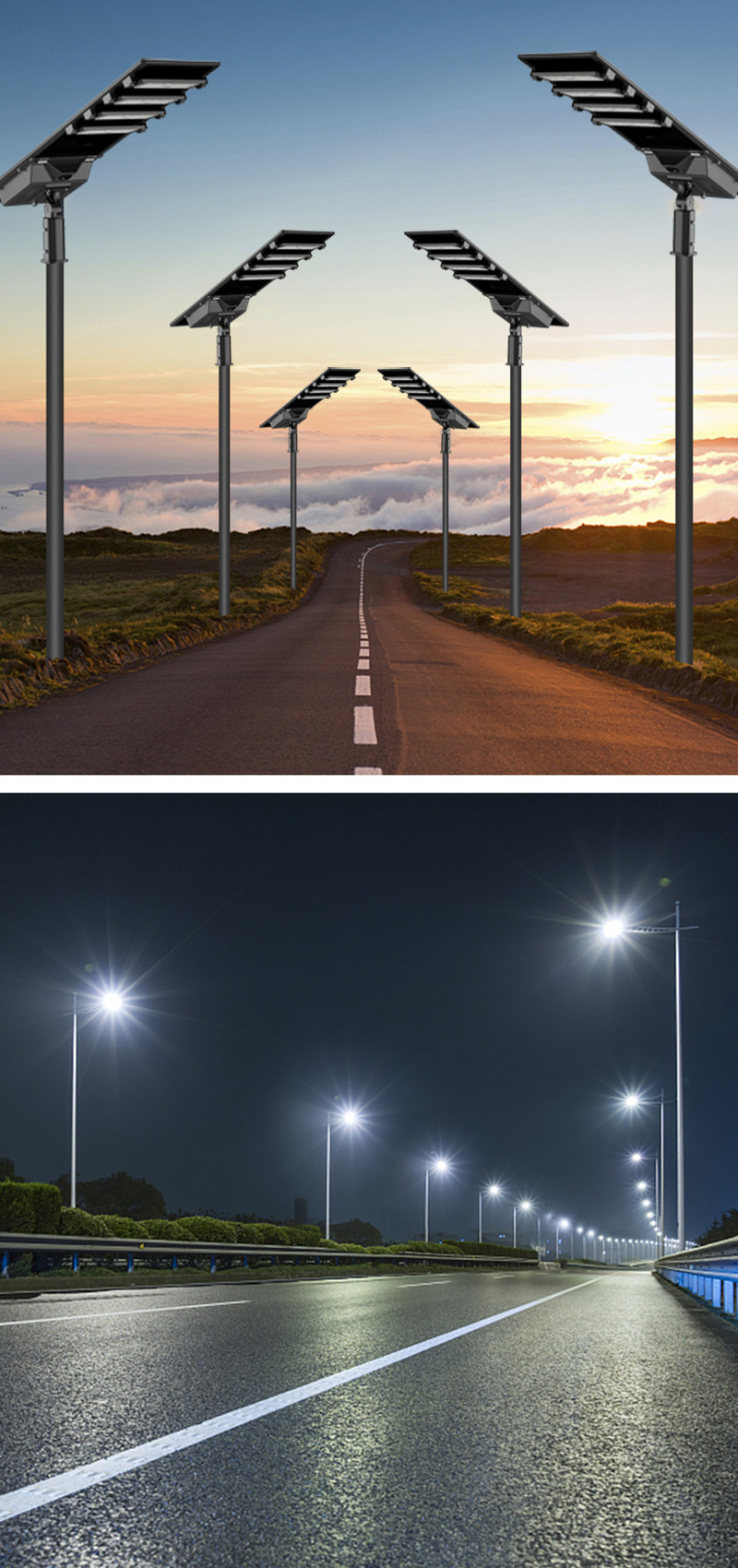 80w All In One Solar Street Light Modular Led Street Light With Remote Control