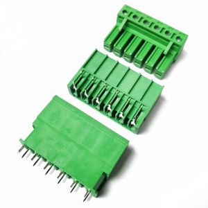 7.62mm Spacing 30Amp Pluggable Plug-in Screw Terminal Blocks Plug + Header