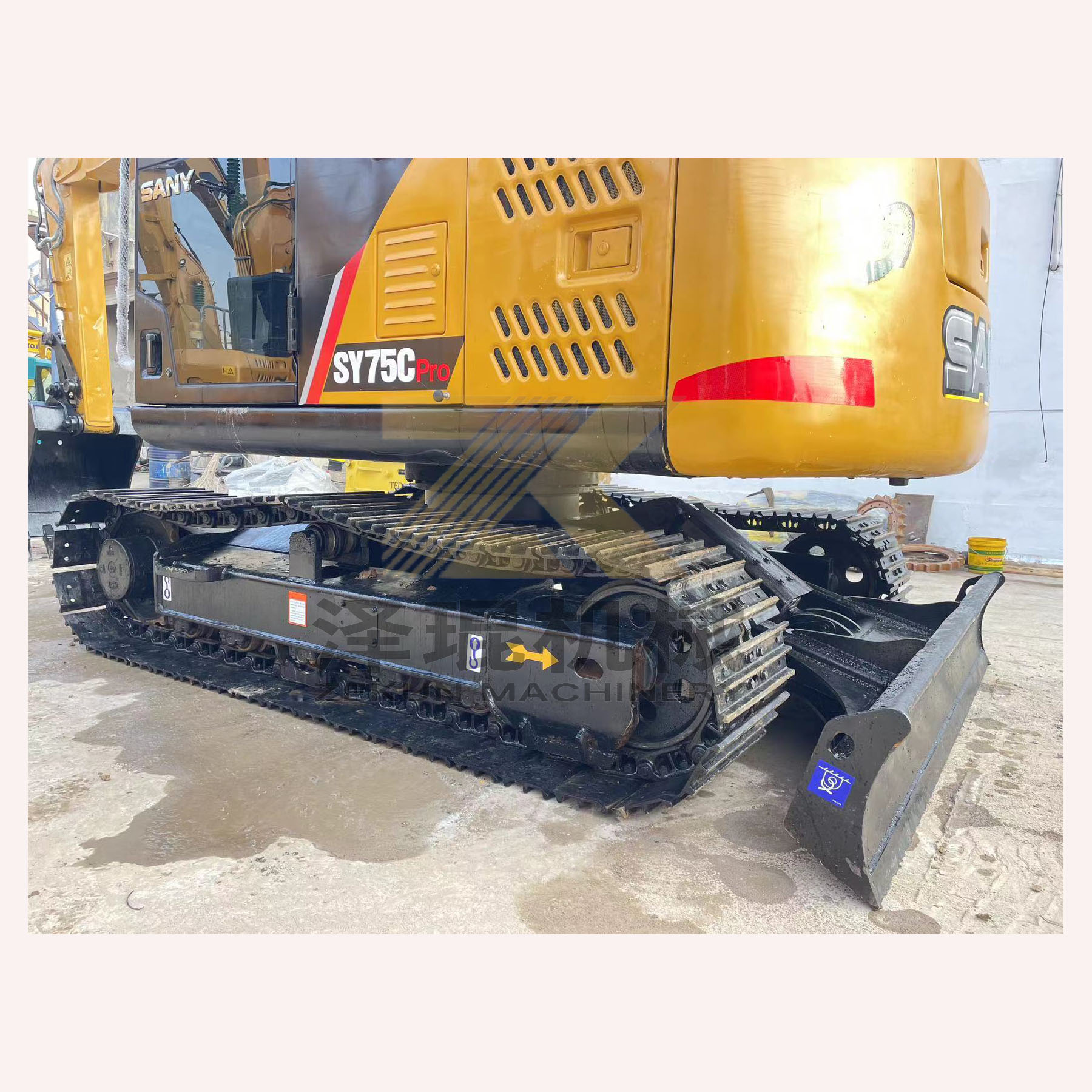 Used Sany SY75C Pro Excavator with Other Hydraulic Pump 7500 KG Machine Weight