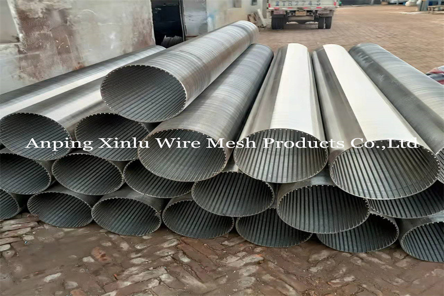 V Wire Wrapped Water Well Screens Or Johnson Wedge Wire Screen Pipe For Pump Drilling