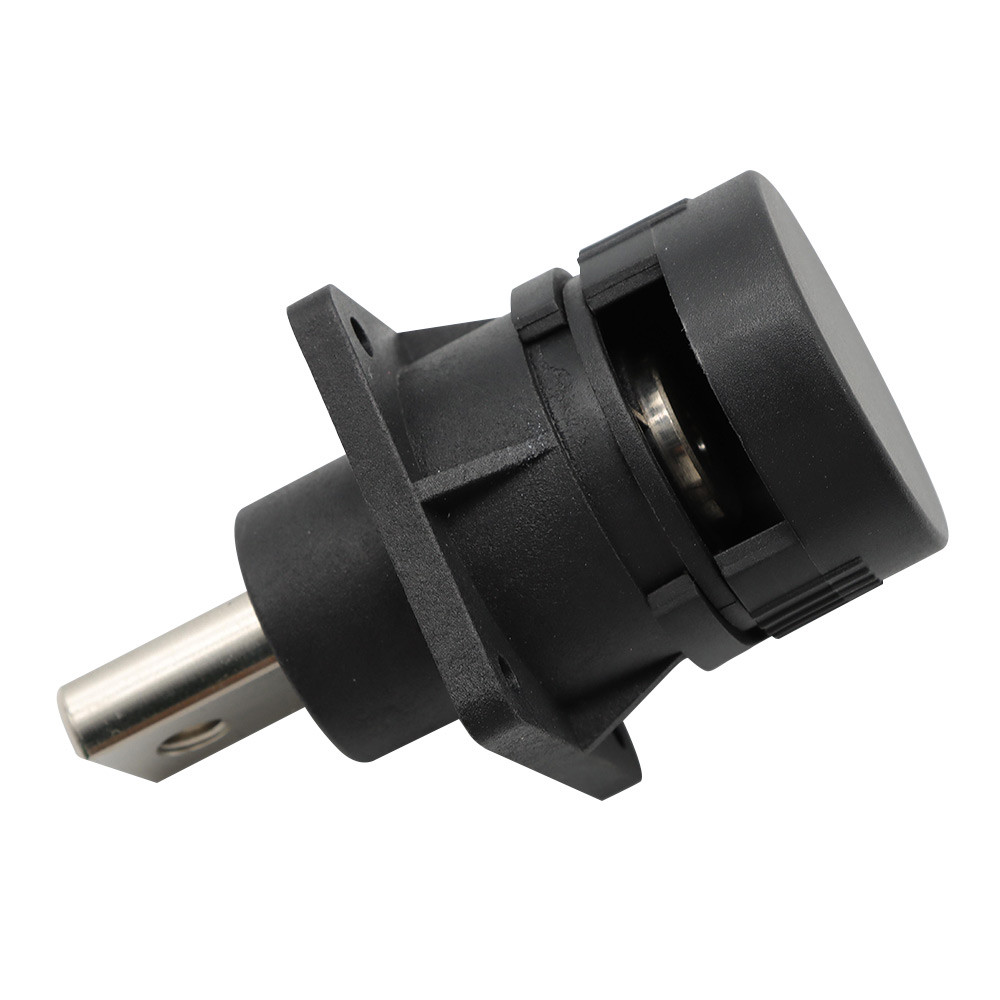 Black High Voltage DC Connector 100A 1000 Volt For solar energy storage