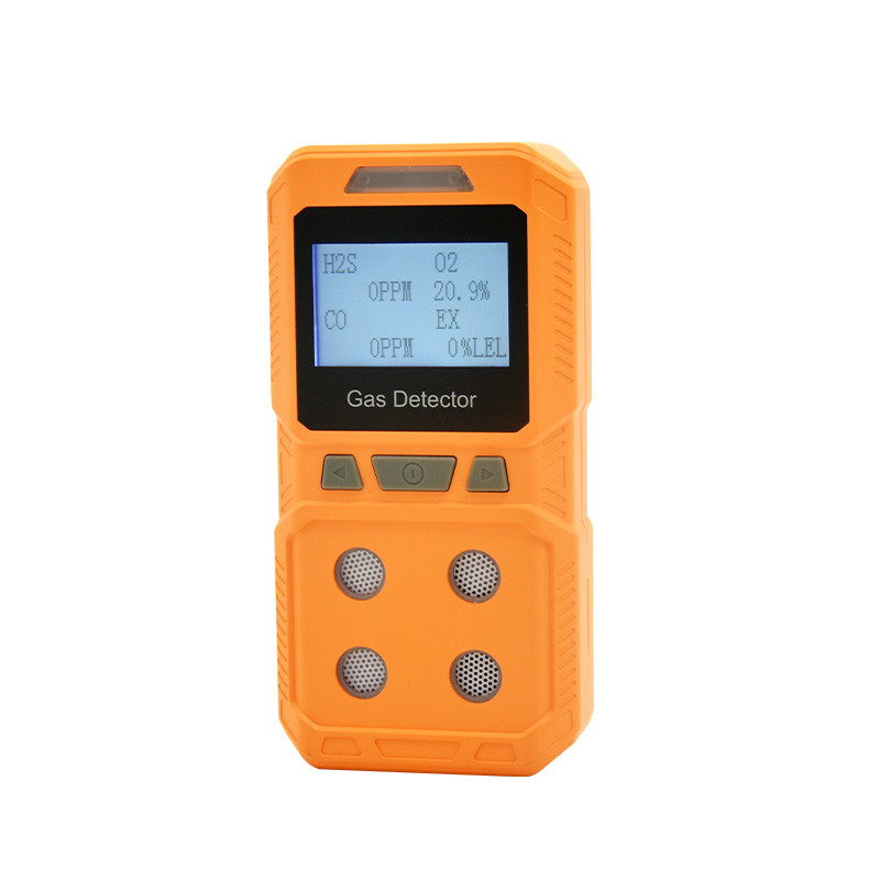 Oxygen, combustible, hydrogen sulfide, carbon monoxide four-in-one gas detector