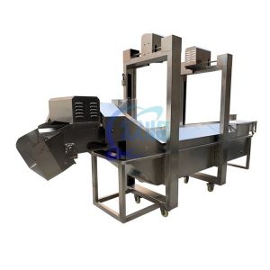 3P Multiscene Prawn Tunnel Cooker , Practical Shrimp Steam Cooking Line