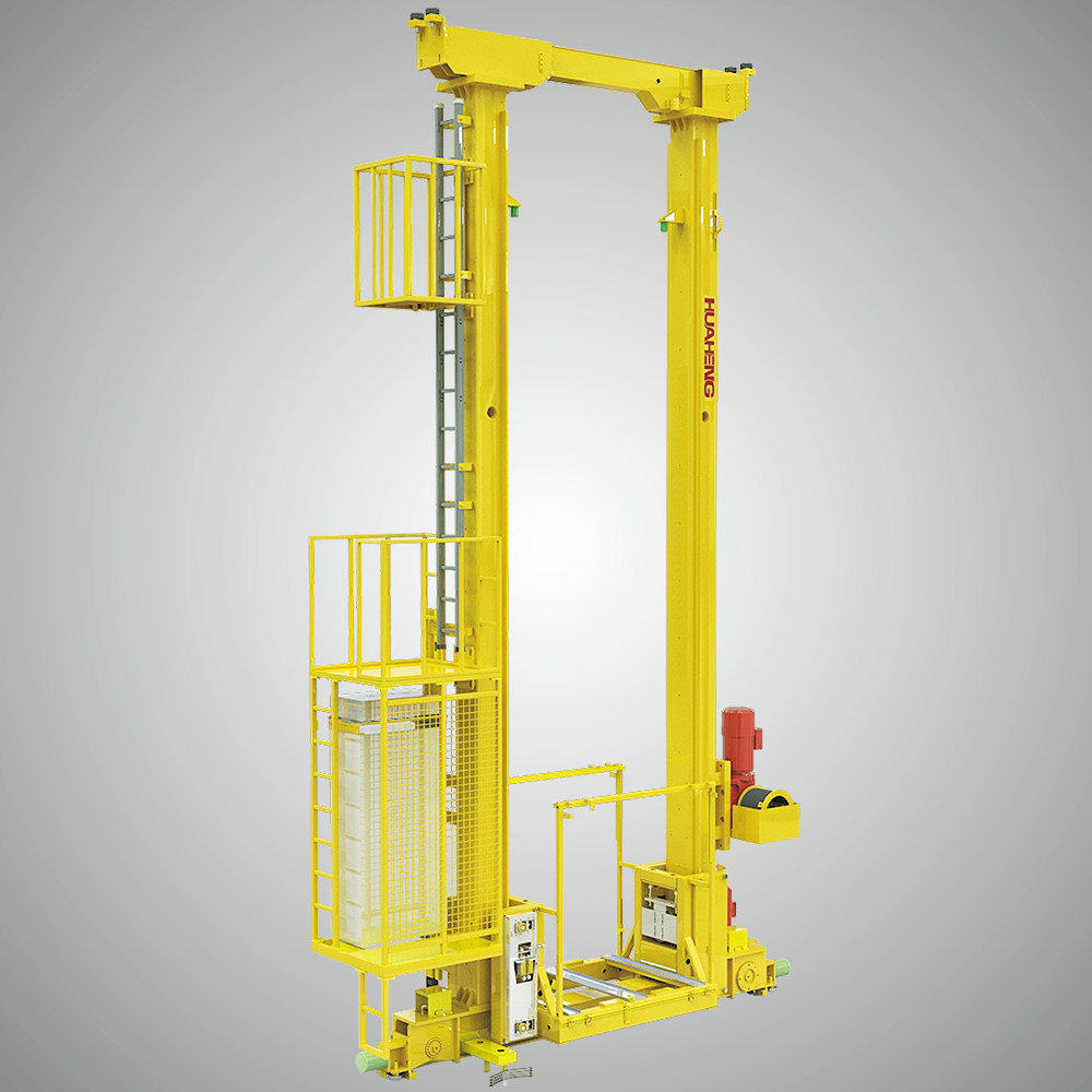 Customized Double Column Automated Stacker Crane Pallet Stacker Crane Manufactures