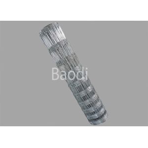 Hot Dipped Galvanized Hinge Joint Woven Field Fence Rectangular Grid