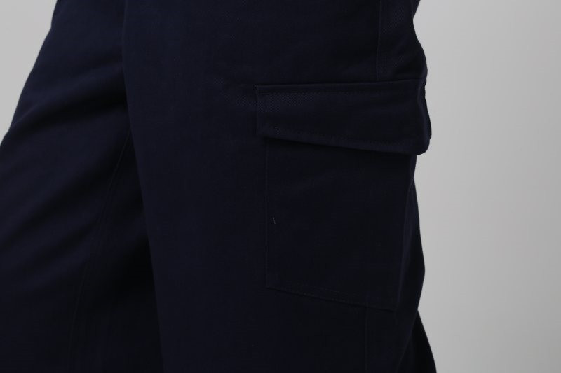 EN11612 Flame Resistant Clothing , 100% Cotton Flash Proof Overalls