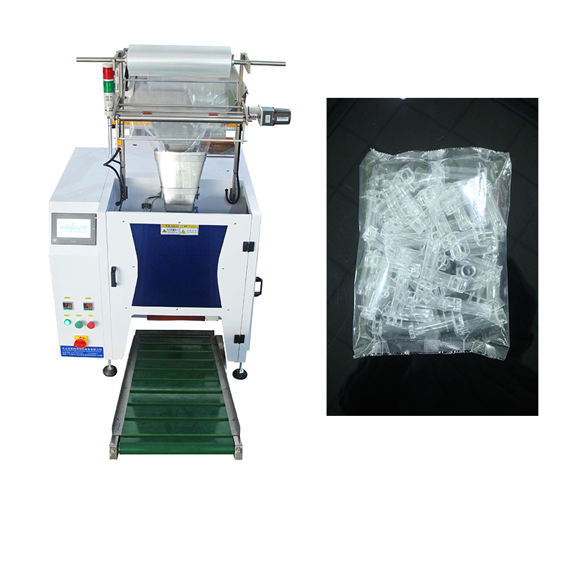 high quality screws nuts hardware filling sealing packaging machine with check weighing