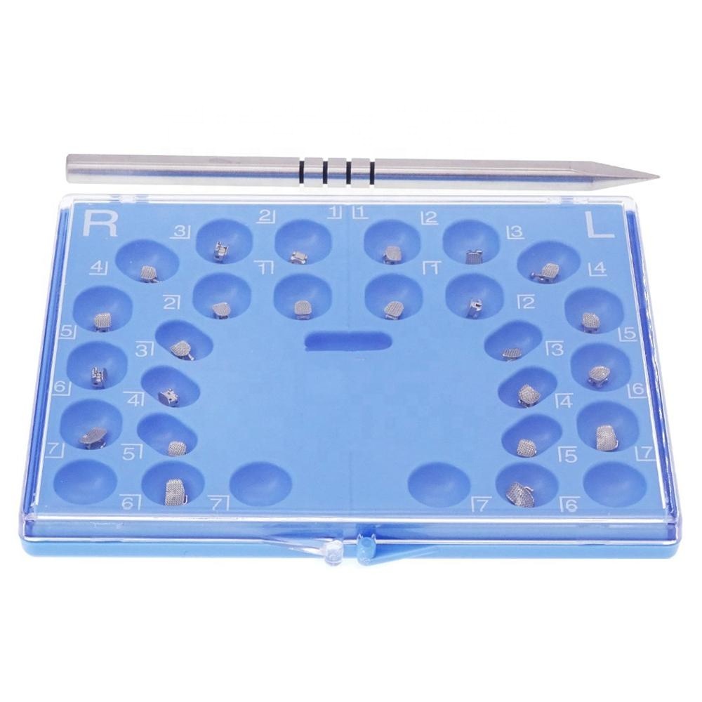 Edgewise Self Ligating Metal Bracket Braces For Orthodontics Treatment Medical Stainless Steel