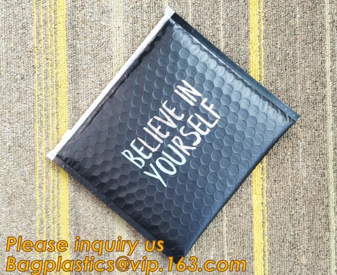 air mail metallic holographi rose gold bubble padded mailer / Zip lockkk bubble bag/ slider bubble bag,Holographic Factory