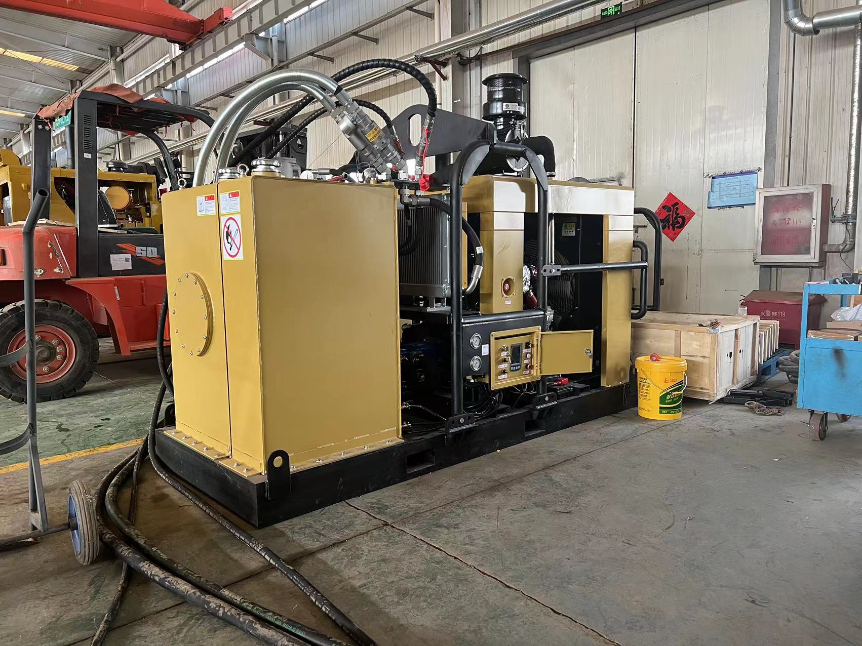 Steel Plate Beveling Machine for Pipeline Equipment at Manufacturing Plant Weight KG 4500