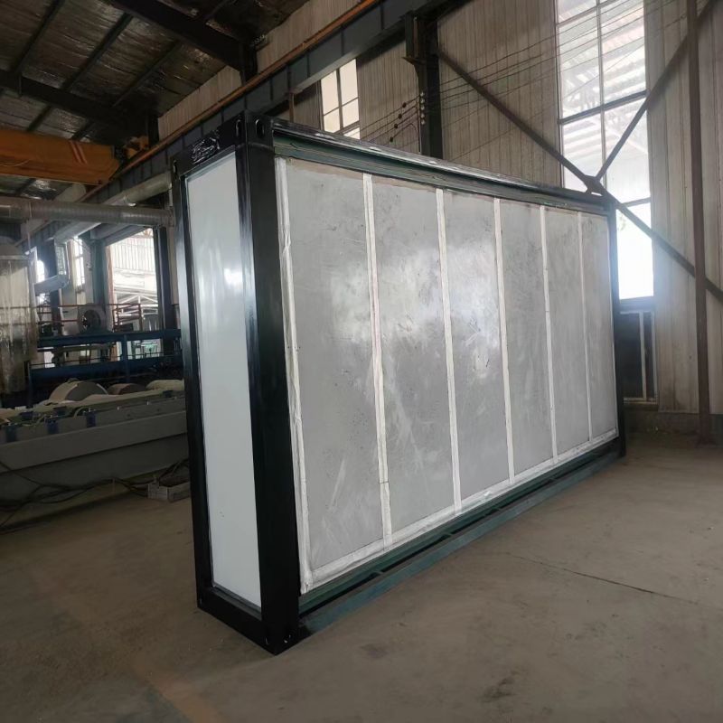 Customized Color 20ft or 40ft Prefab Expandable Folding Container House with 2 Bedrooms