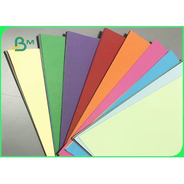 color woodfree paper Virgin Wood Pulp A3 A4 70gsm - 250gsm Color Woodfree Paper For Postcard