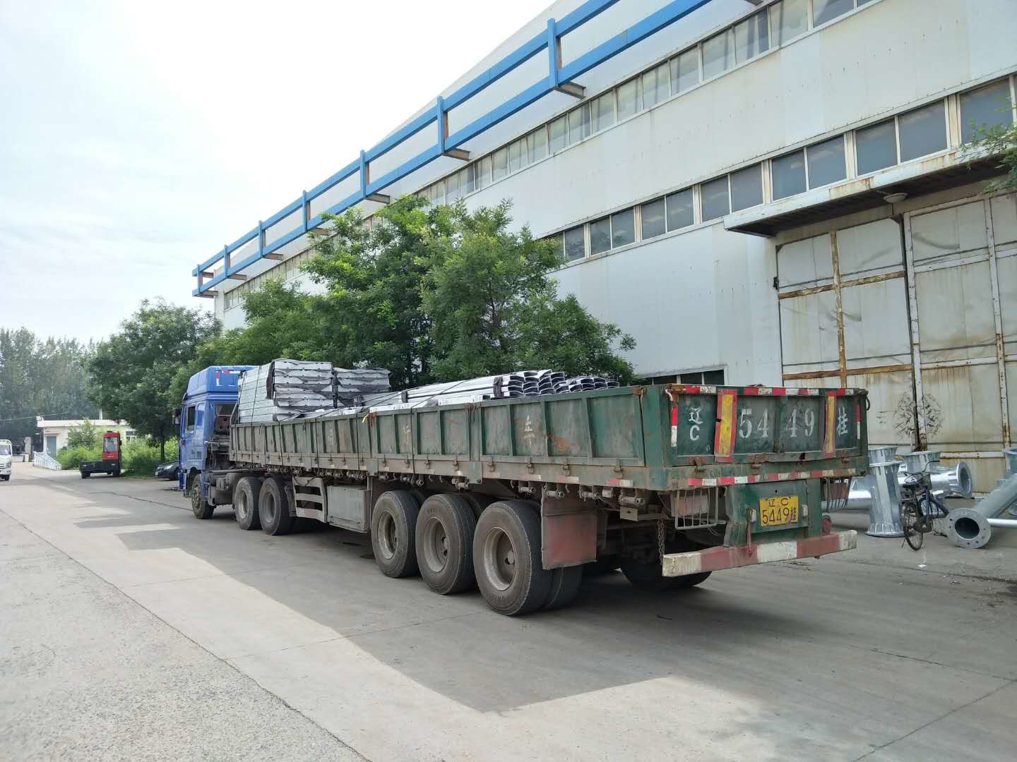 Professional Prefabricated Vehicle Bridges High Strength Steel Mateials