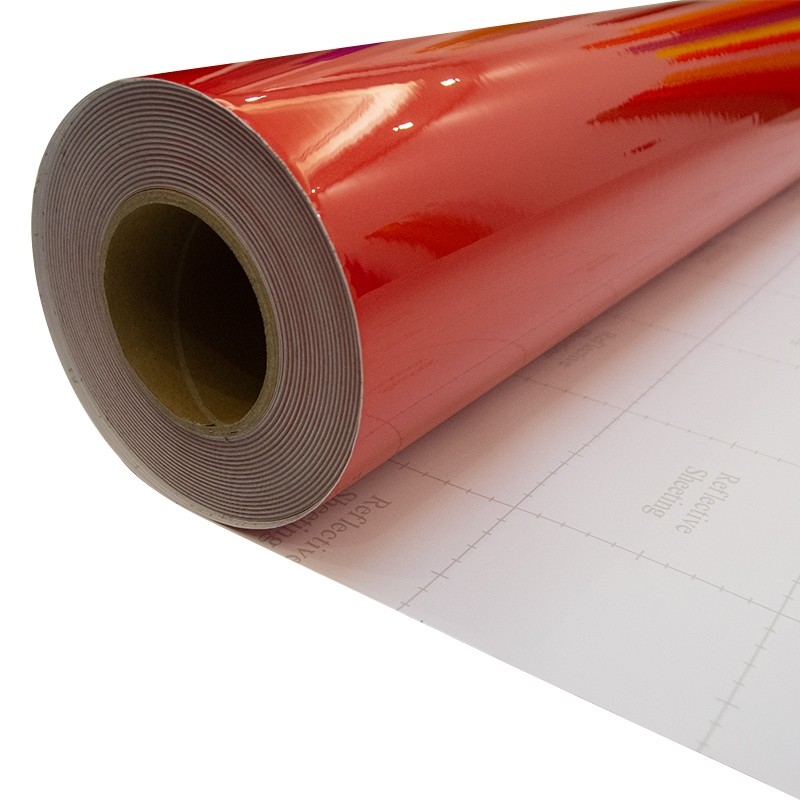 Self Adhesive Engineering Grade Glass Bead Reflective Sign Sticker Vinyl Roll