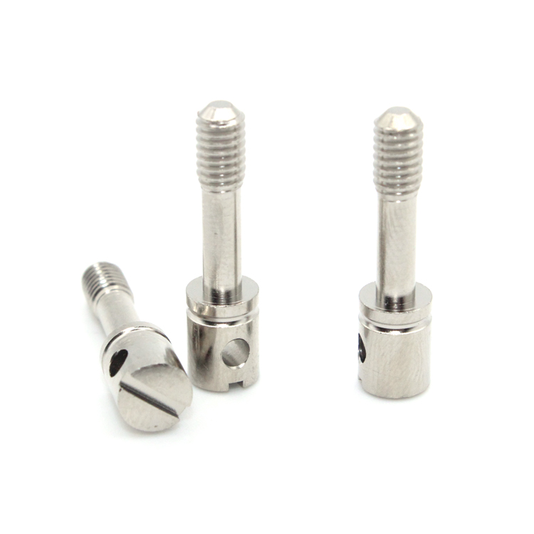 Custom Made SUS 304 Stainless Steel Thread M3 M4 M5 M6 Drilled Head Screw Sealing Bolt
