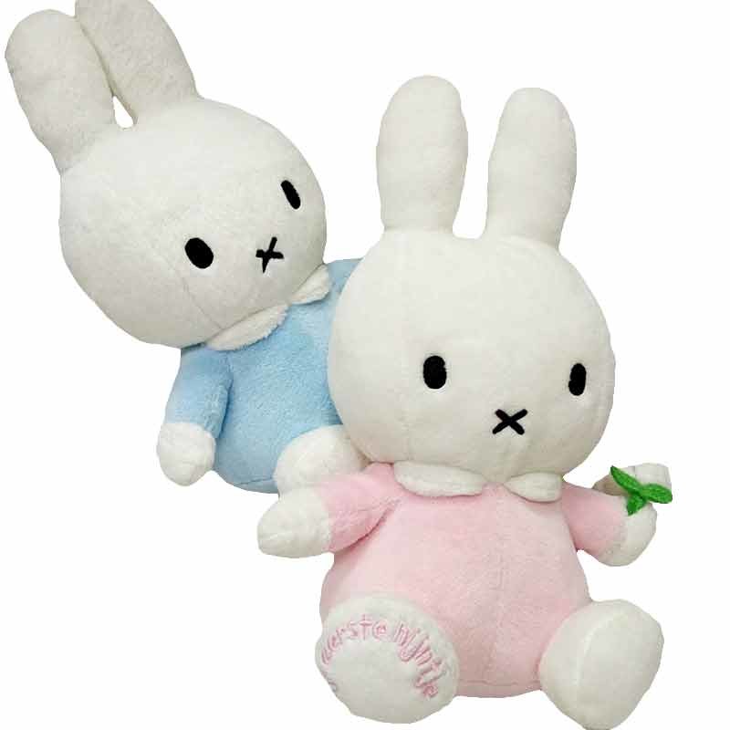 Short Plush Couple Bunny Doll For Valentine'S Day