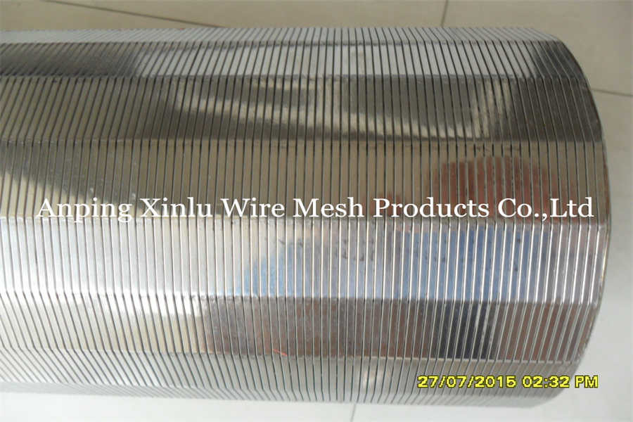 Point Welding Spiral Continuous Slot Wedge Wire Well Screen Tube for Groundwater/oil Pump