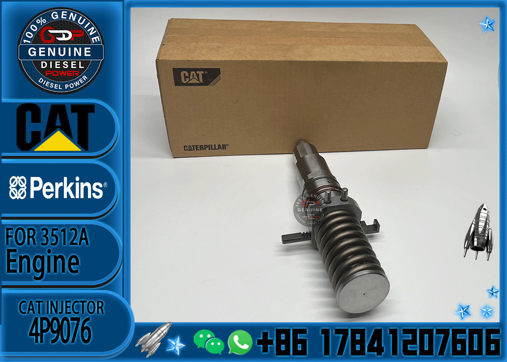 3512 E3512 Fuel Injector Assembly 4P9075 4P9076 7E6408 4P9077 9Y3773 7C4148 6L4357 6L4355 6L4360