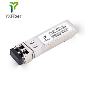 SFP+ 850nm 6.144G -9dBm~-LdBm -11.1dBm LC MMF 0.12km Optical Transceiver