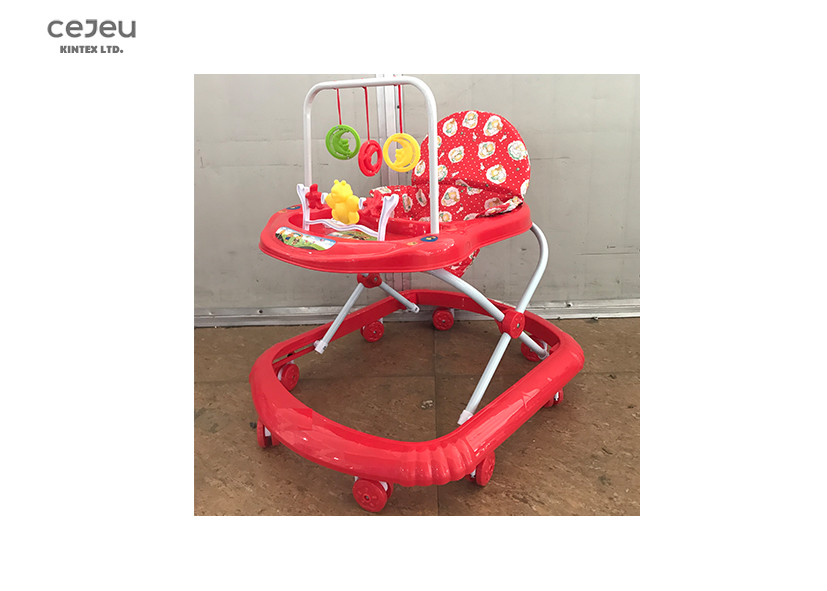 EN1273 Toddler Fold Up Walker For 10 Months With PP Wheels