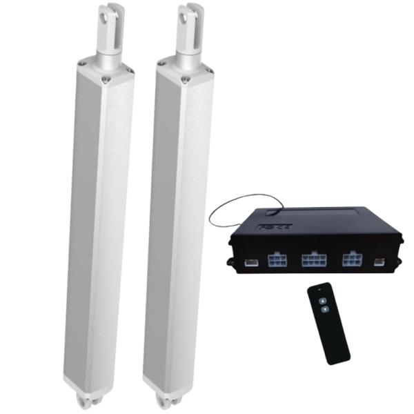 Quality 32x41mm Inline Actuator 24VDC Motor 500N Hall Effect Synchronization Control System for sale