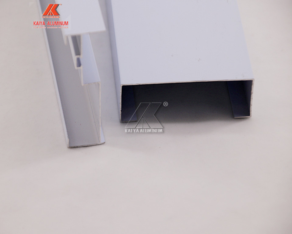 Ultra Thin Aluminum Window Extrusion Profiles 6060 T8 Anodized