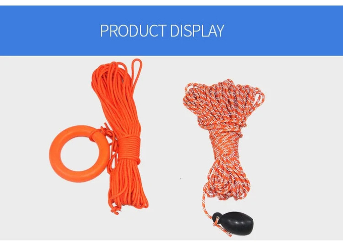 Anti Aging Safety Lifeline Rope Emergency Polypropylene Custom