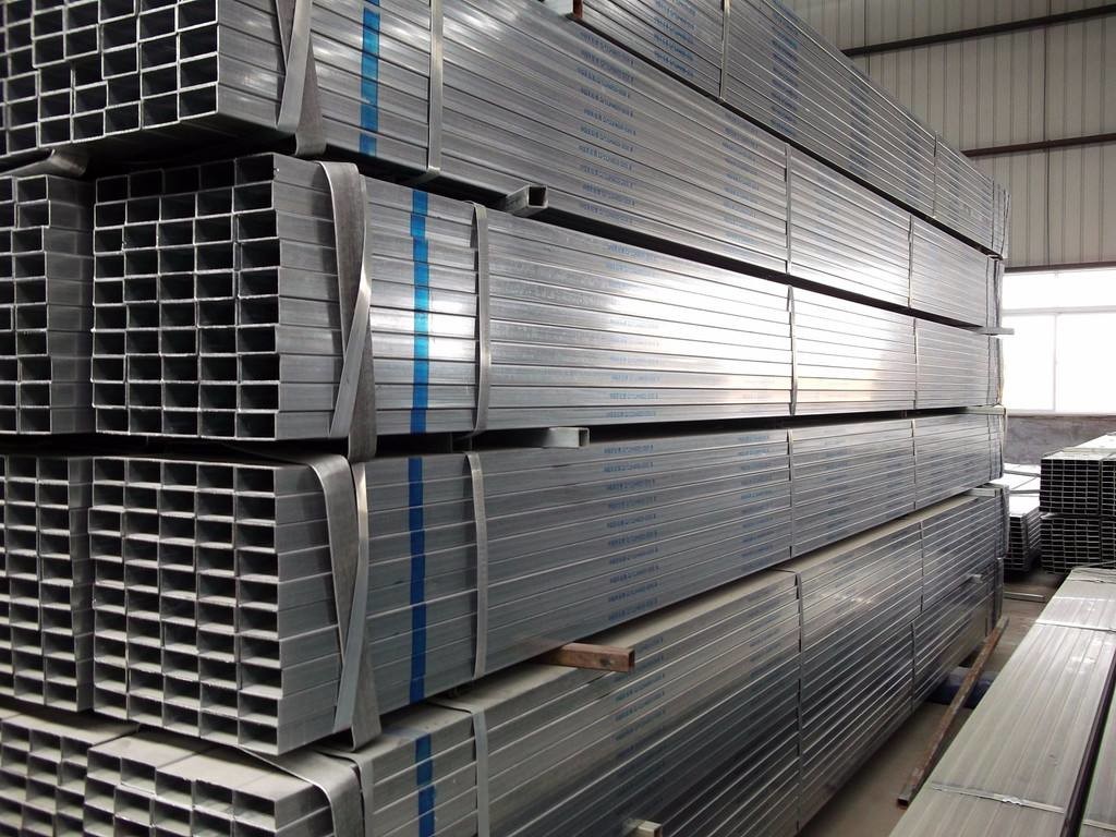 Stiff Square Steel Tubing For Construction Machinery / Steel Structure Engineering