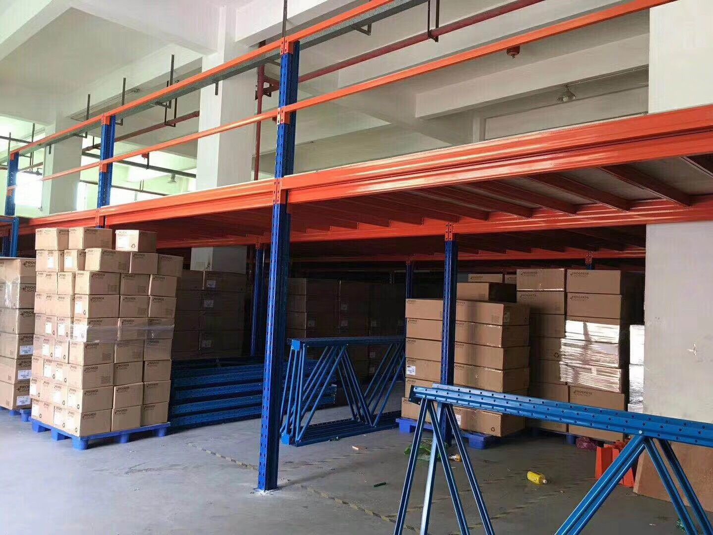 3000kg Steel Structure Platform Odm Custom Mezzanine Floors Rack