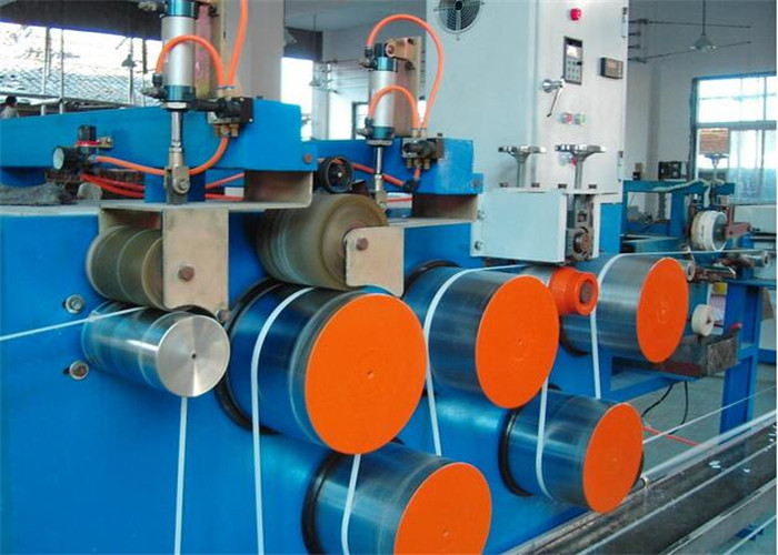 PET / Pp Strap Making Machine , Plastic Extrusion Machinery For Packing