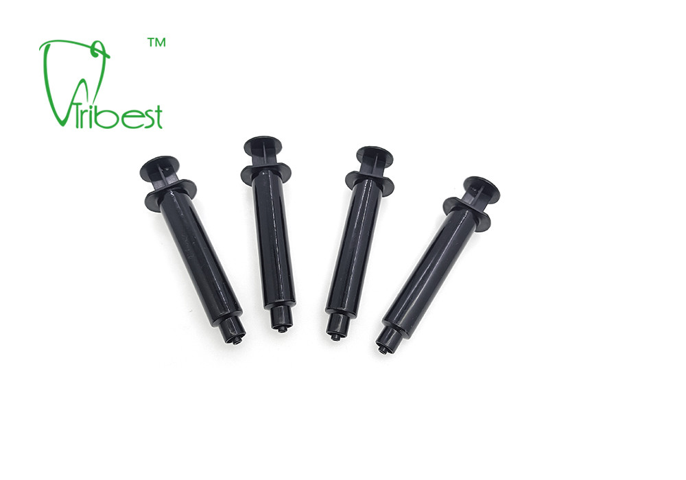 Medical Self Aspirating Disposable Black Dental Syringe 6ml