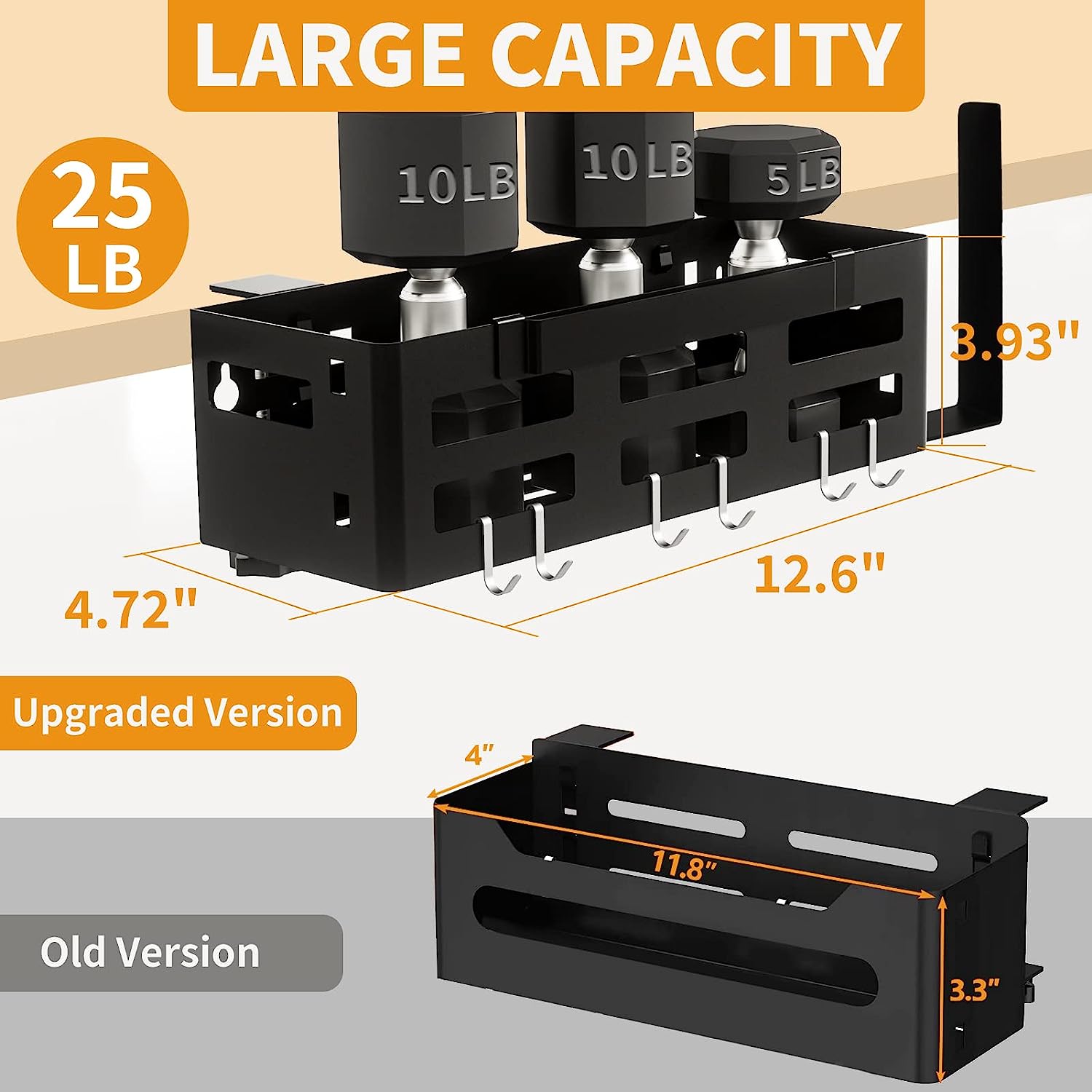 Conveniently Hang BBQ Tools and Store Condiments with this Griddle Accessories Caddy