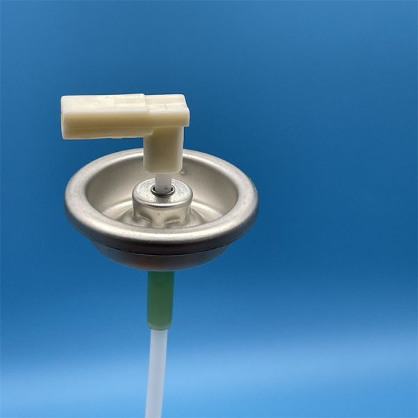Quality one inch Aerosol Metering Spray Valves with L Type Actuators for Air Freshener for sale