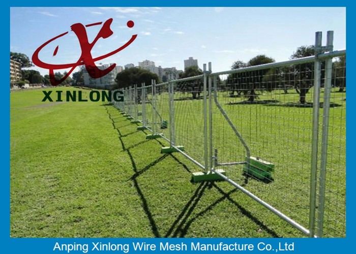 Hot Dipped Galvanized Temporary Fencing Panels For Construction Site
