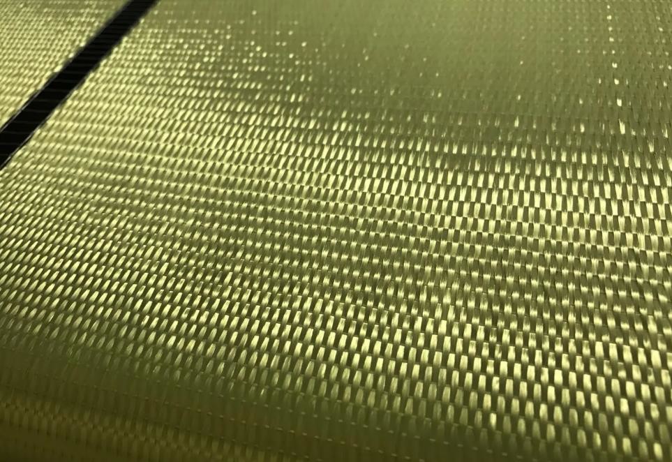 High Strength Carbon Kevlar Fabric 200 Denier 60GSM For Auto Sporting Products