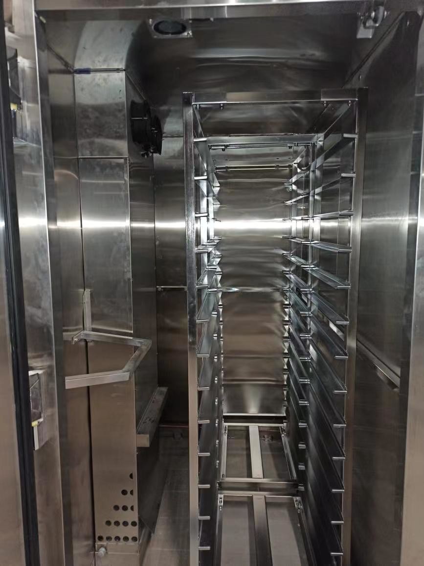 Yasur YST-2R2 Roll In Type Commercial Dough Proofer Double Racks 40X60cm Trays 220V 2KW