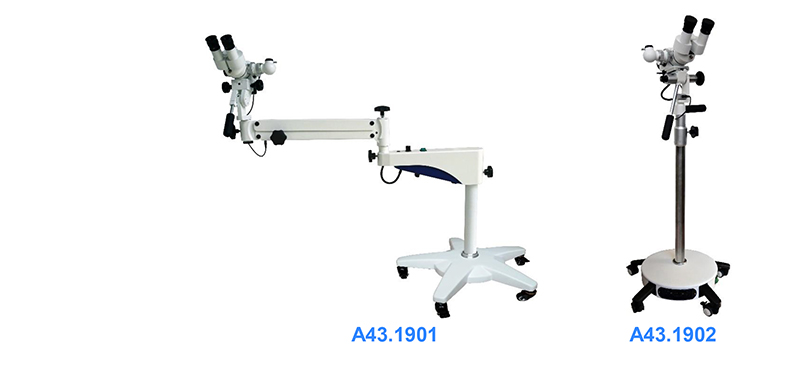 A43.1902 Video Colposcopie Step Zoom 0.4x 0.6x 1x 1.6x 2.5x Straight Stand