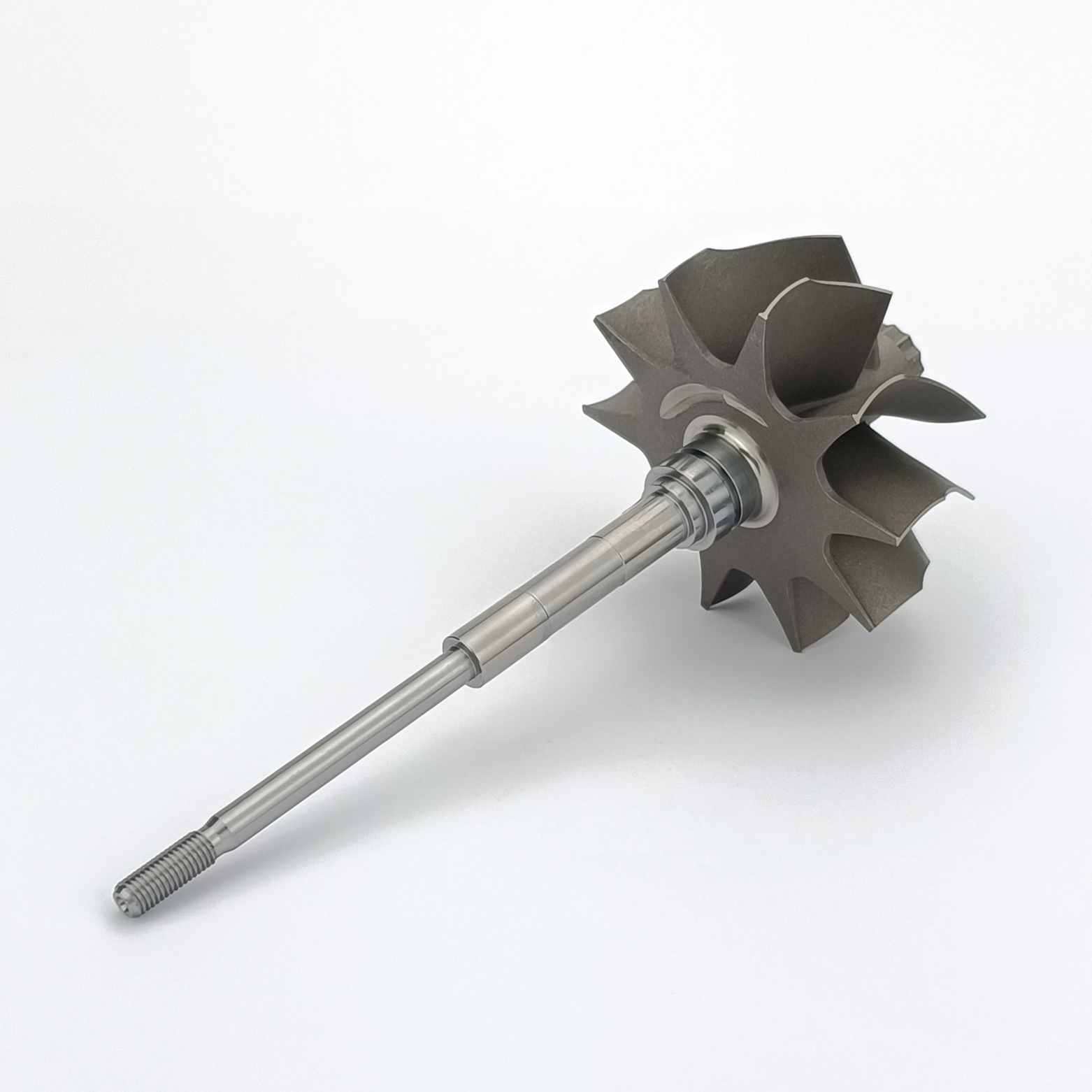 MS-TECH Turbo GTP38 Upgrade Turbine wheel shaft Ind 76.2mm Exd 69.8mm Blades 5+5