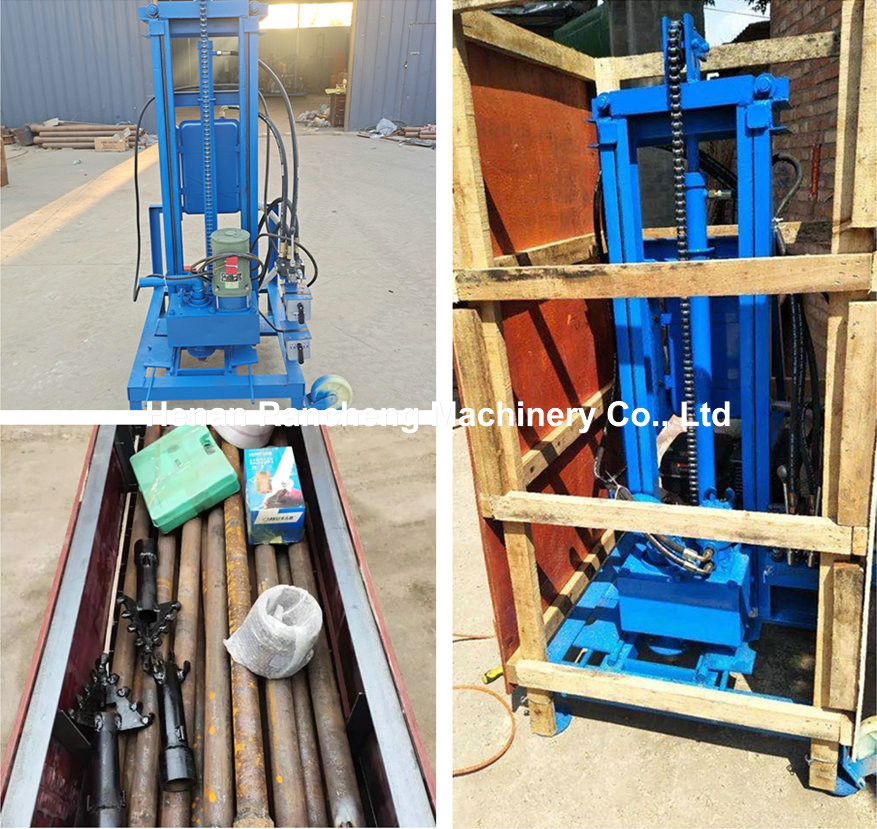 60V Portable Water Well Drilling Machine 100m Bore Depth 42mm Dia Drilling Rod