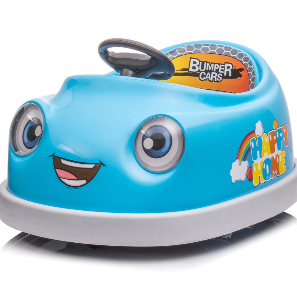 Unisex Ride On Electric Bumper Cars with Carry Handle and Remote Control