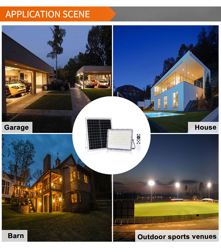 Ra80 Ultra Thin Solar Outdoor Flood Lights With Motion Sensor Warm White